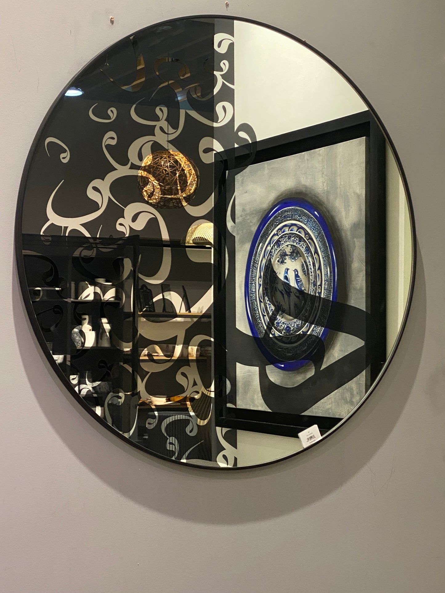 Love Birds porcelain painting