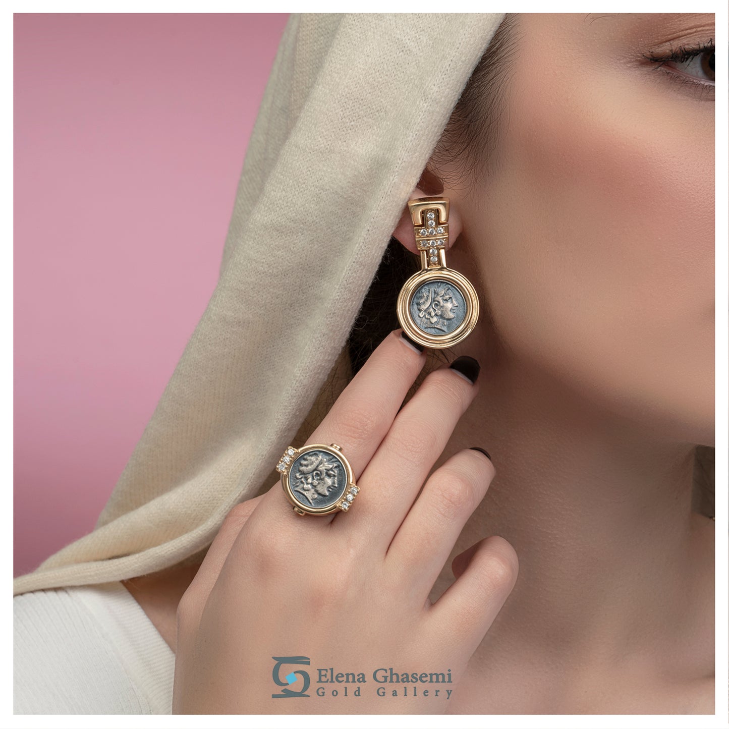 Römisches Gesicht & Mina