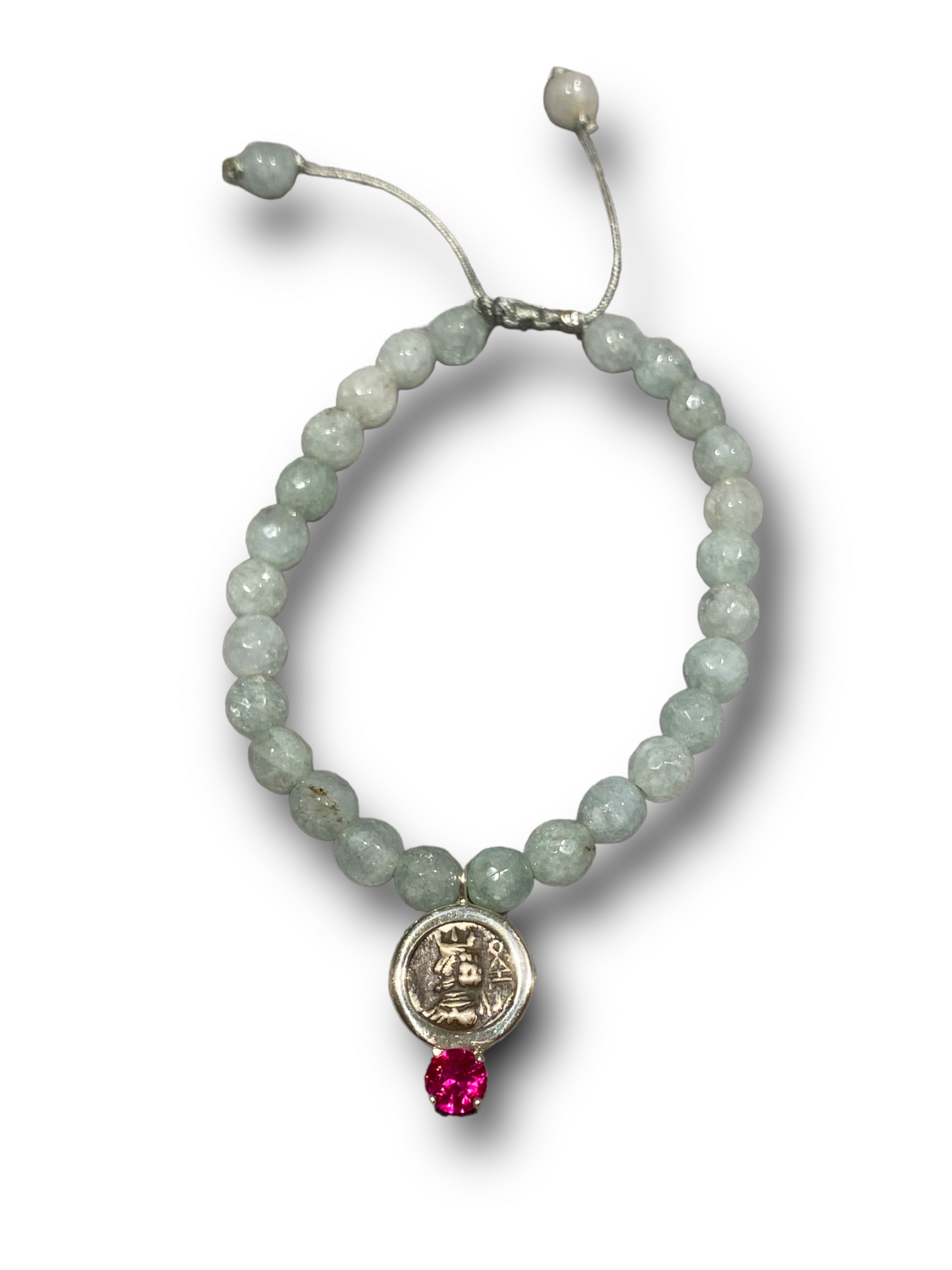 Silberarmband Mongolei