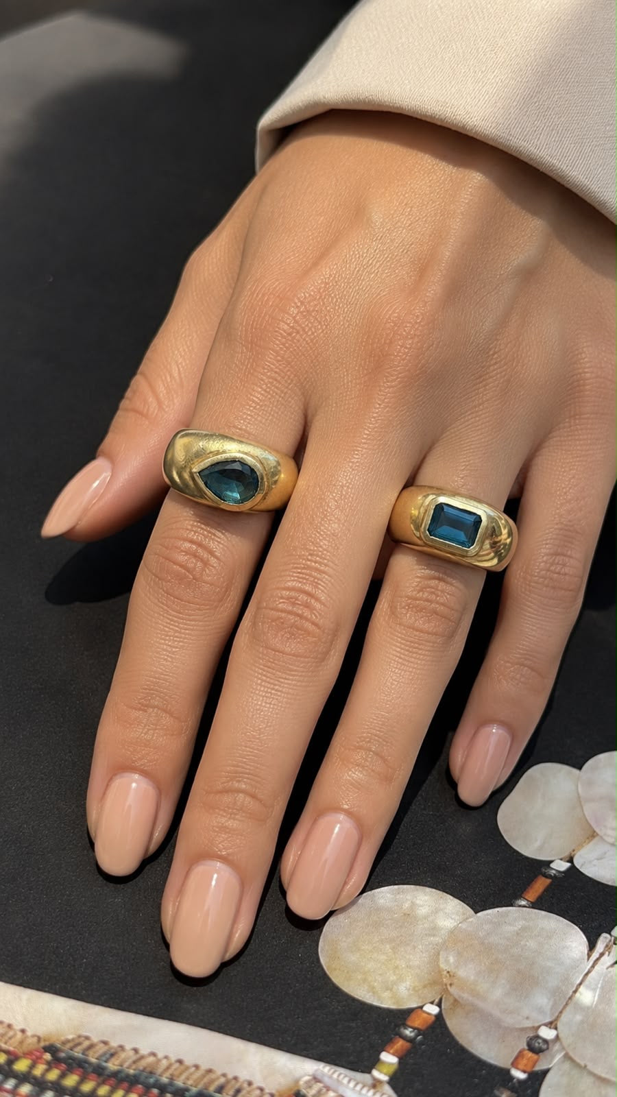 Blue Topaz Ring