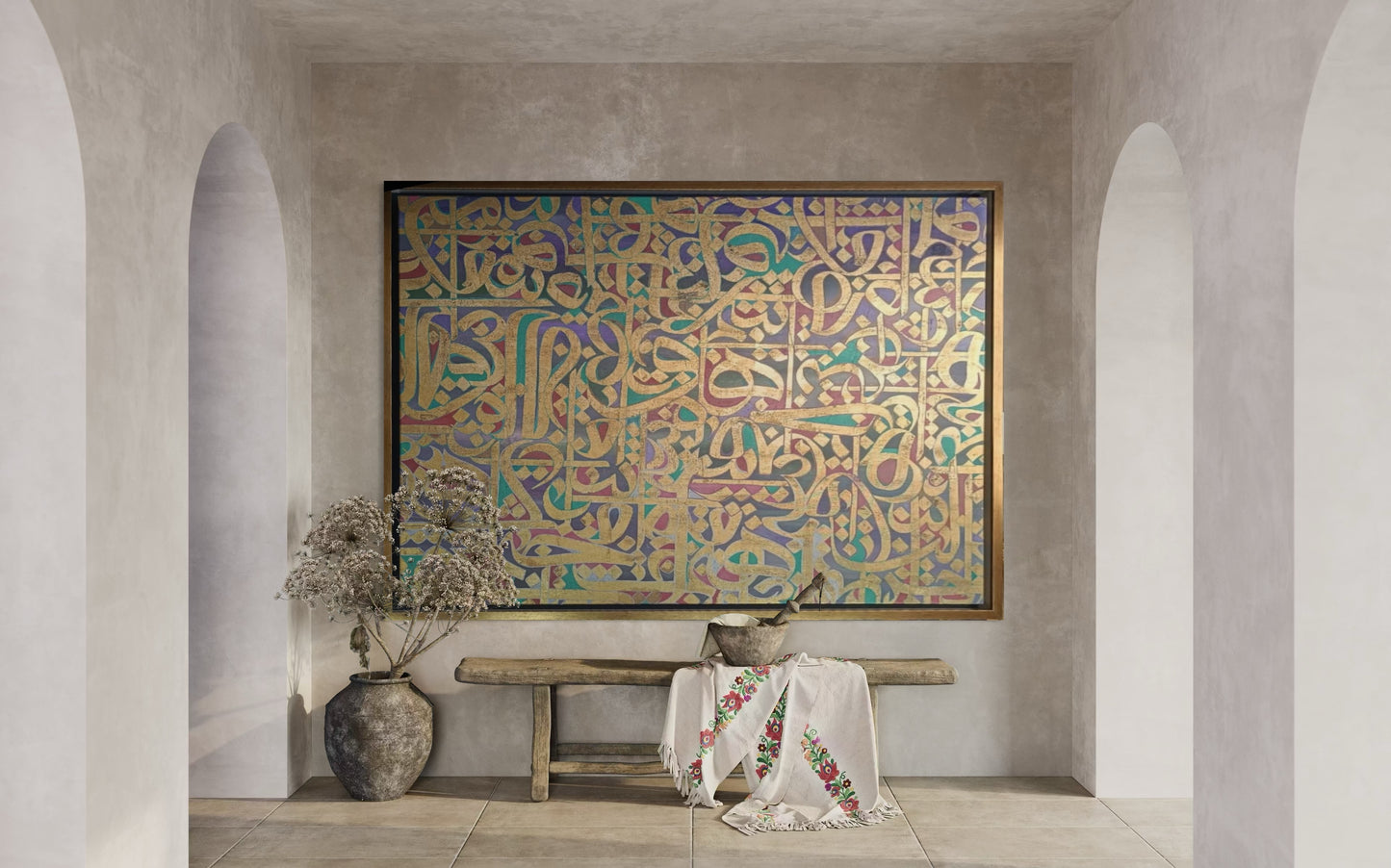 Golden Calligraphy