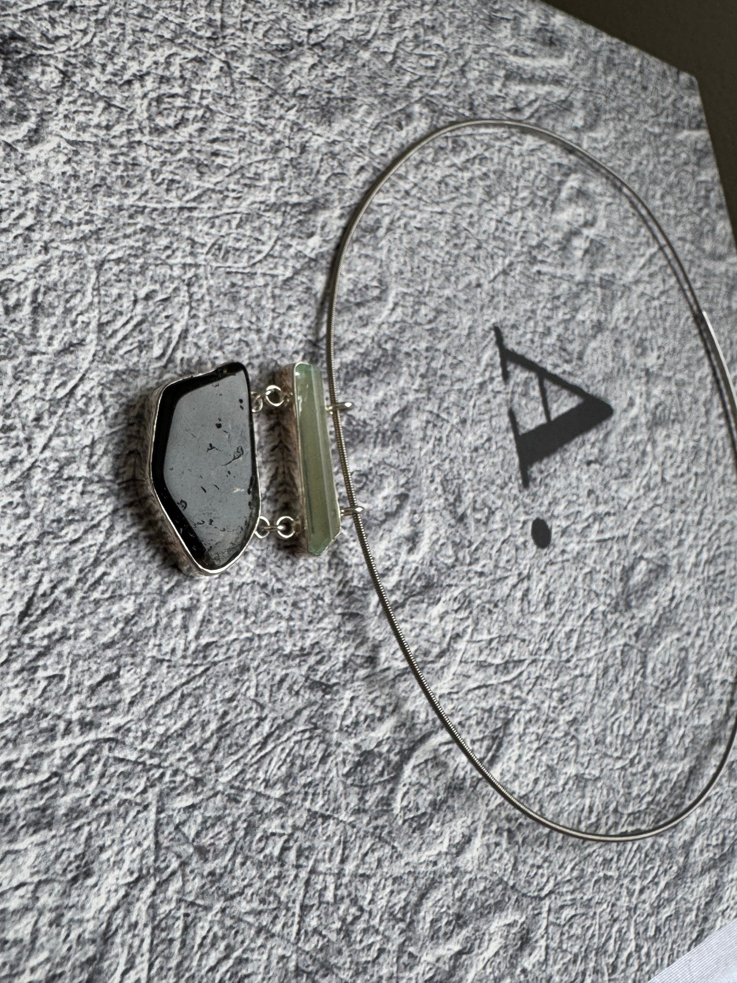 Tourmalin & Aquamarine Anhänger