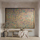 Golden calligraphy painting