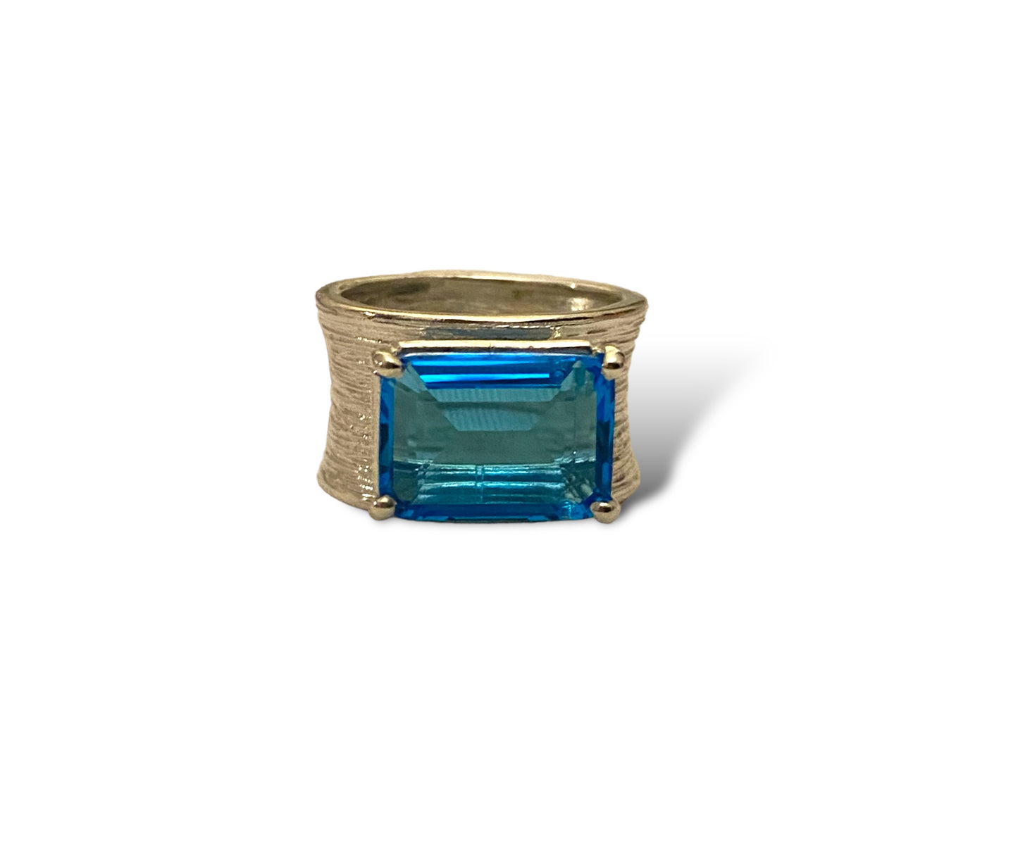 Blue Topaz Ring