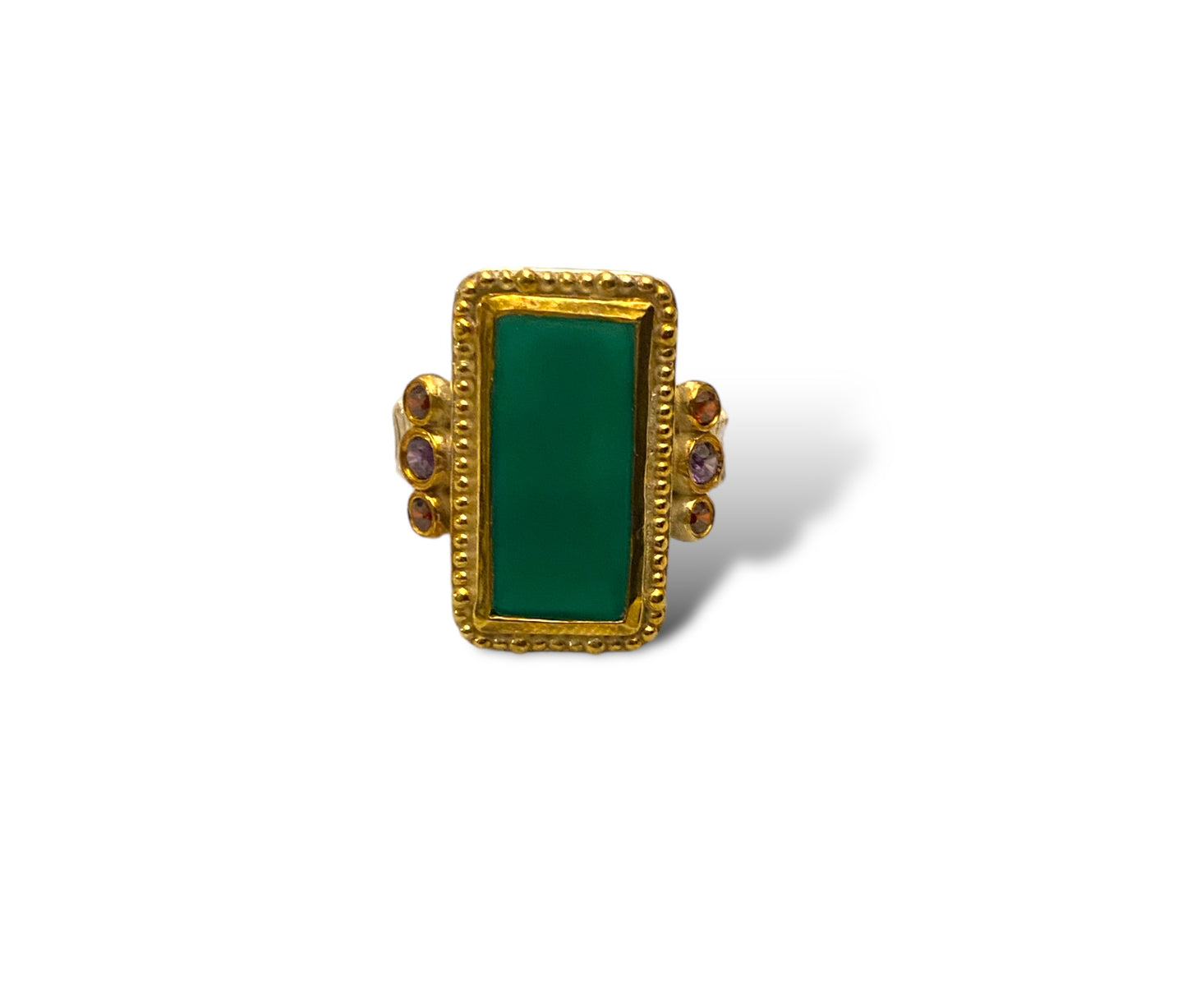 Green jade Ring