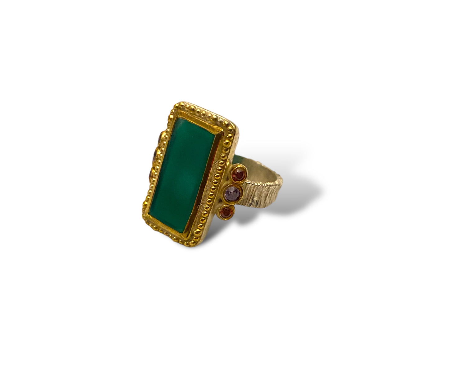 Green jade Ring