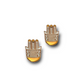 Silberohrring Hamsa