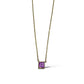 Halskette Lila Amethyst