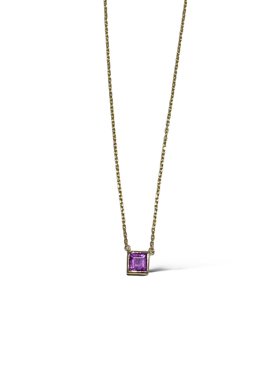 Halskette Lila Amethyst